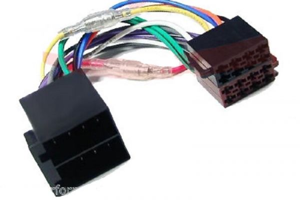 Radio Adapter Kabel ISO Stecker auf ISO Blaupunkt für Mercedes Renault Mazda