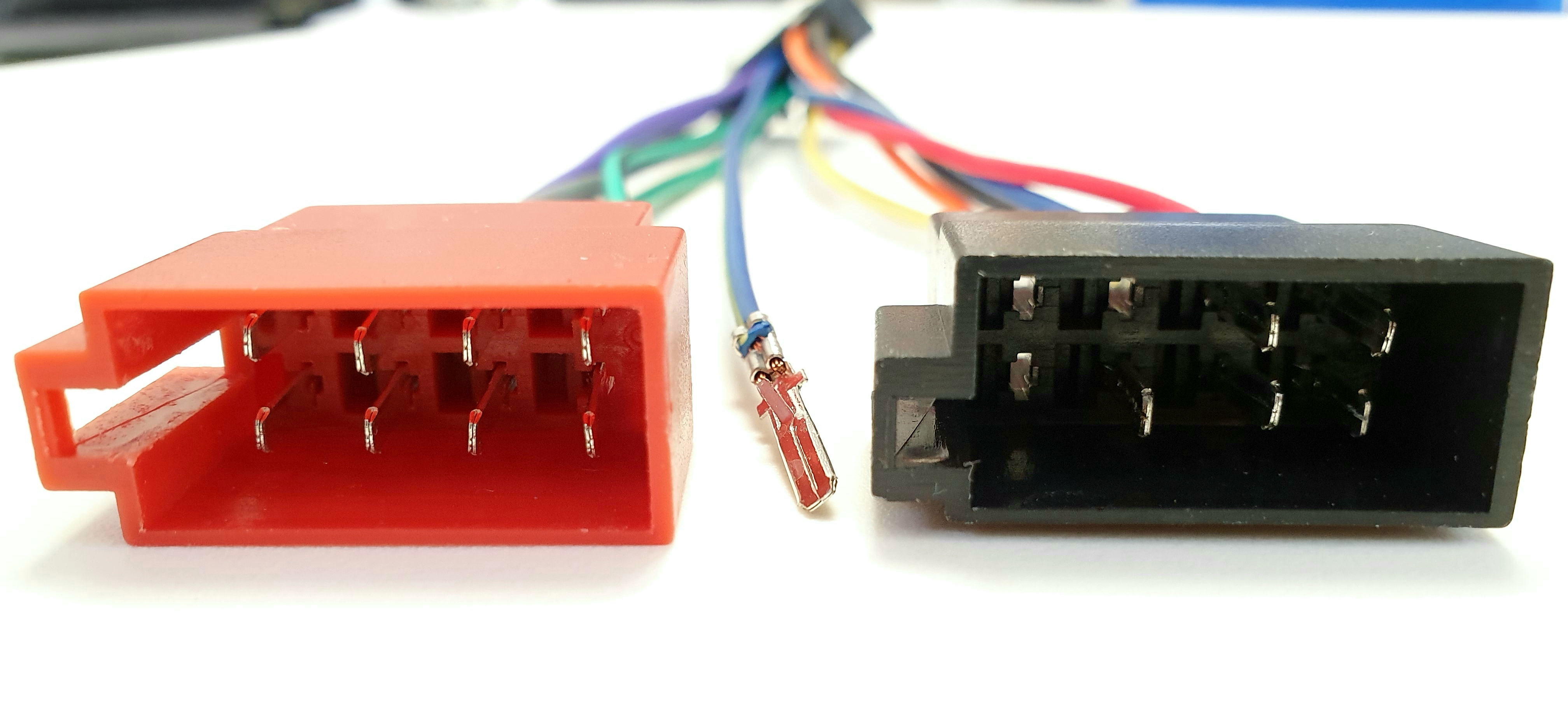 16-Pin ISO Wiring Harness Adapter For JVC & Kenwood Car Stereos – Surga Performance RC-KRC-17