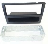 OPEL Agila Corsa Combo Vectra Omega Radio Blende Einbau Rahmen DIN Metall SET