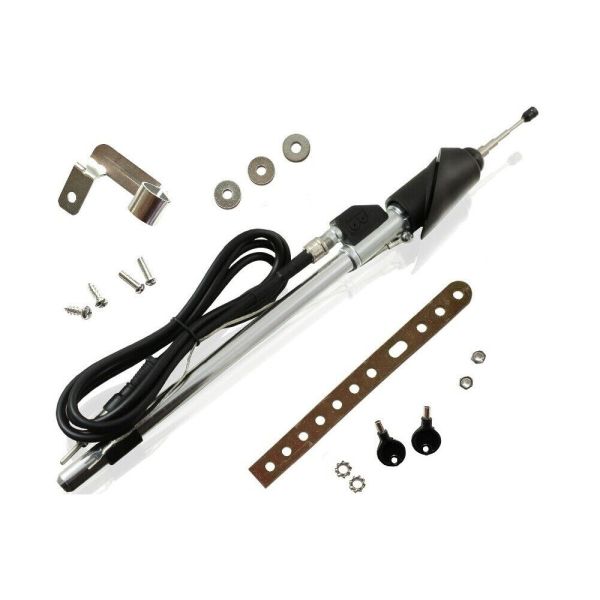 MERCEDES W124 ANTENNE KOTFLÜGEL AUSZIEHBAR AUTOANTENNE TELESKOPANTENNE NEU