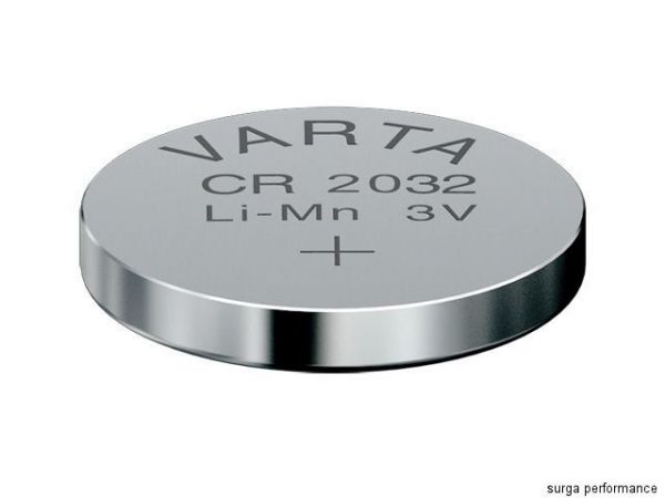 Original Varta CR2032 3V Lithium Knopfzelle